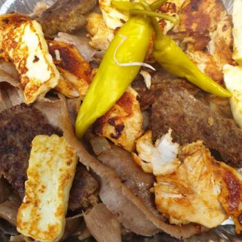 KEBABS TASTY KEBABS FILLED WITH THE TOPPINGS OF YOUR CHOICE AND BURSTING WITH FLAVOUR
